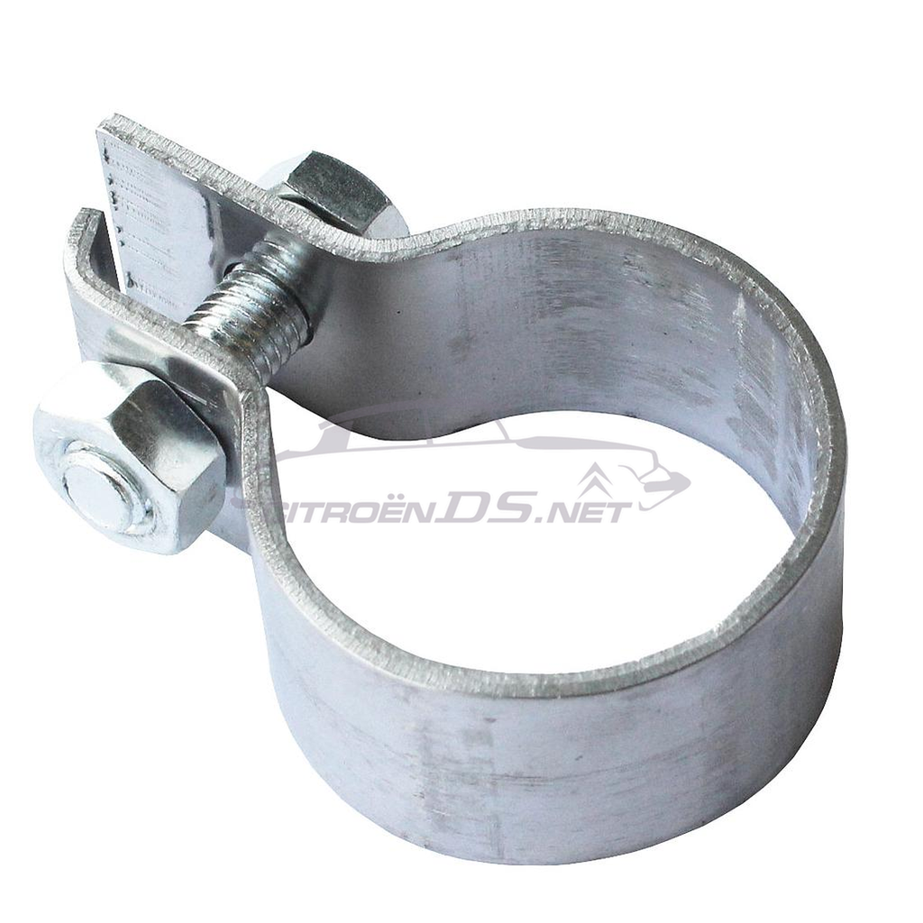 Exhaust clamp, flexi to silencer, stainless