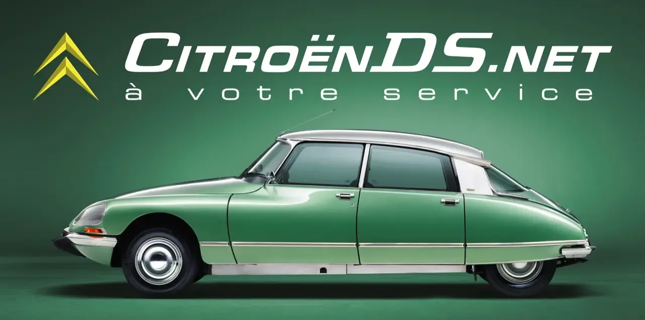 Emblème / lettrage sur malle arrière Citroen DS 21 - Französische Klassiker  - Boutique en ligne