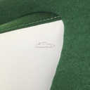 Door panels Non-Pallas green 'vert Jura', 1965-1975, set for 1 car