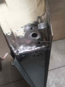 Door, rear left, Exch., rebuilt door bottom and new outer skin