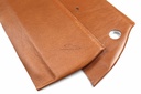 Door top trims, Pallas, 2 tone light brown 'Fauve' leather, set