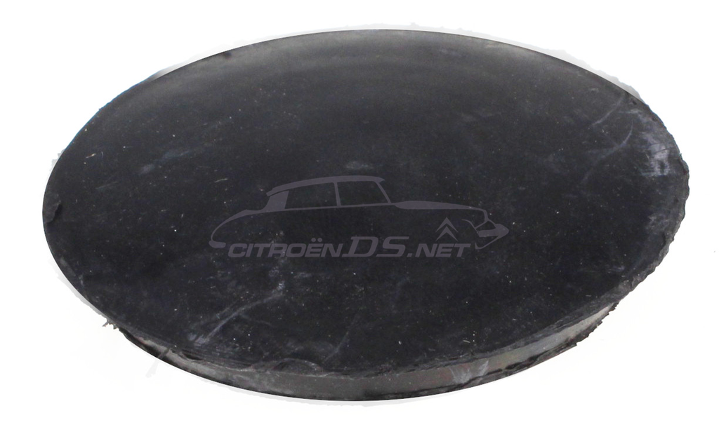 Rubber stopper in front apron, 1962-07/1965