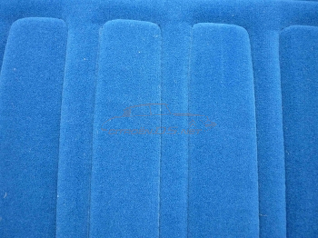 Seat covers ID-DS print pattern 'Andalou blue' 1969-1975, set front and rear