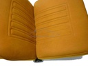 Seat covers ID-DS print pattern 'Caramel' 1973-1975, set front and rear