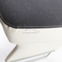 Front centre arm rest grey "gris acier" 1973-'75