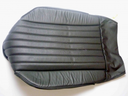 Front seat cover black leatherette /skai "Targa", for 1 seat