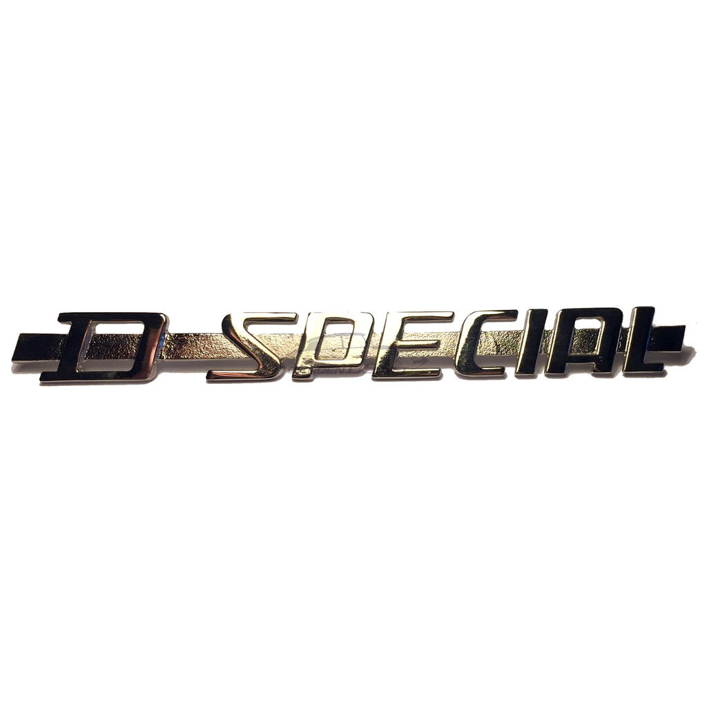 Type plate/ sign &quot;D Special&quot; 1970-7/1972