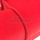 Headrest large model velvet "Corsaire red"