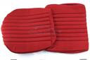 Pallas interior upholstery and door linings in "rouge cornaline" velours, 1969, Exch.