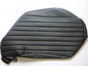 Seat covers front and rear leatherette /skai, black "Targa"