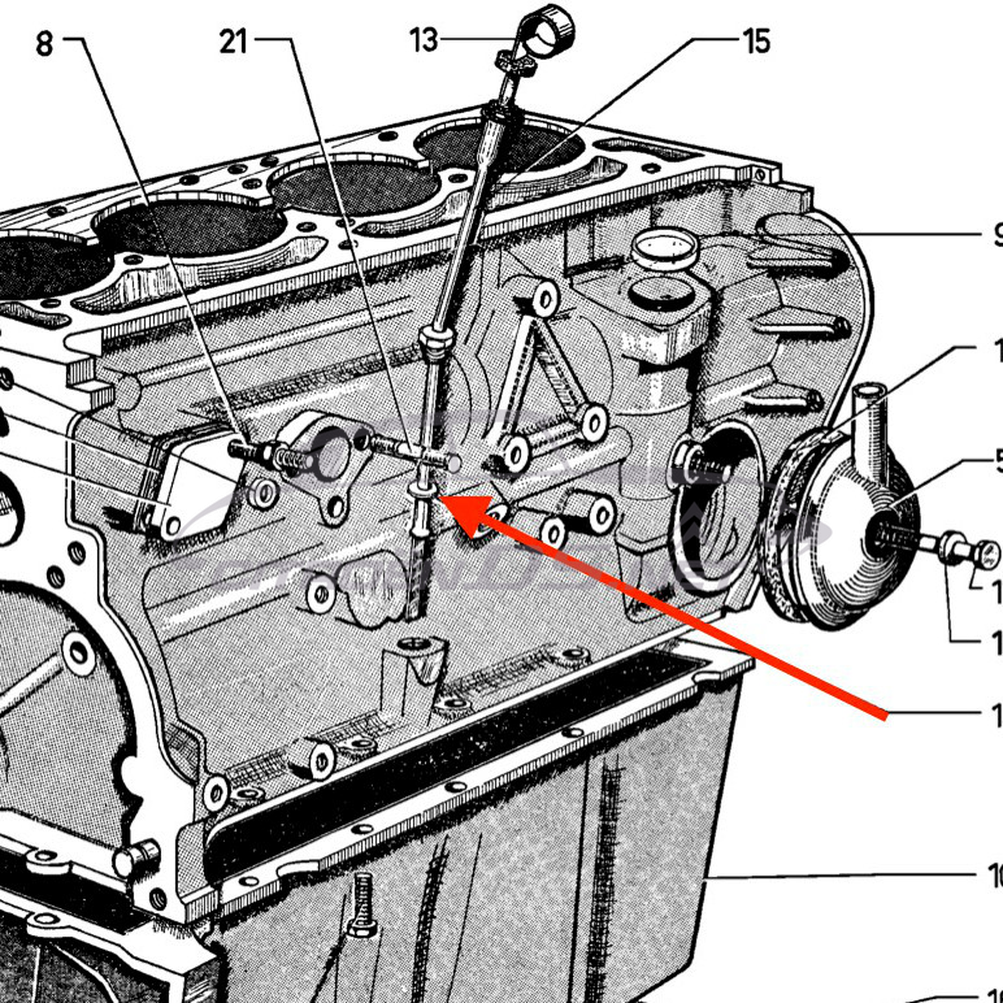 Engine dipstick guide seal