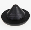 Conical rubber bung for floor, 18/30mm, 12 pcs./car