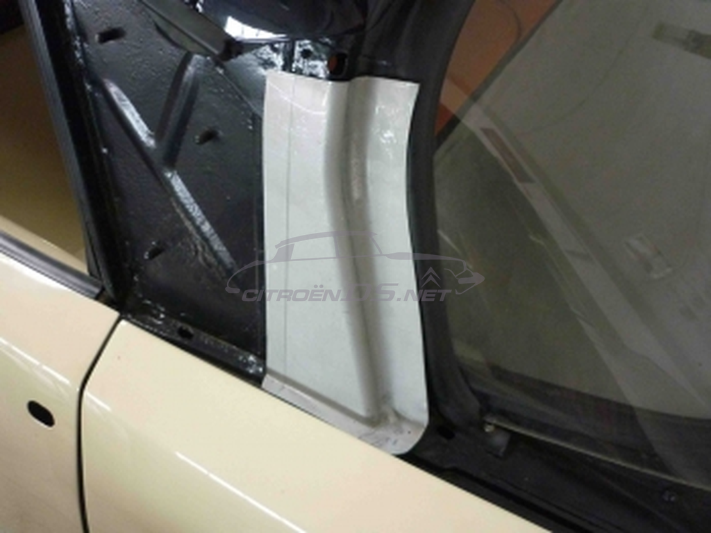 C' pillar/rear window repair plate, left,
