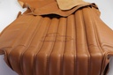 Brown leather (natural) seat covers for 1 car