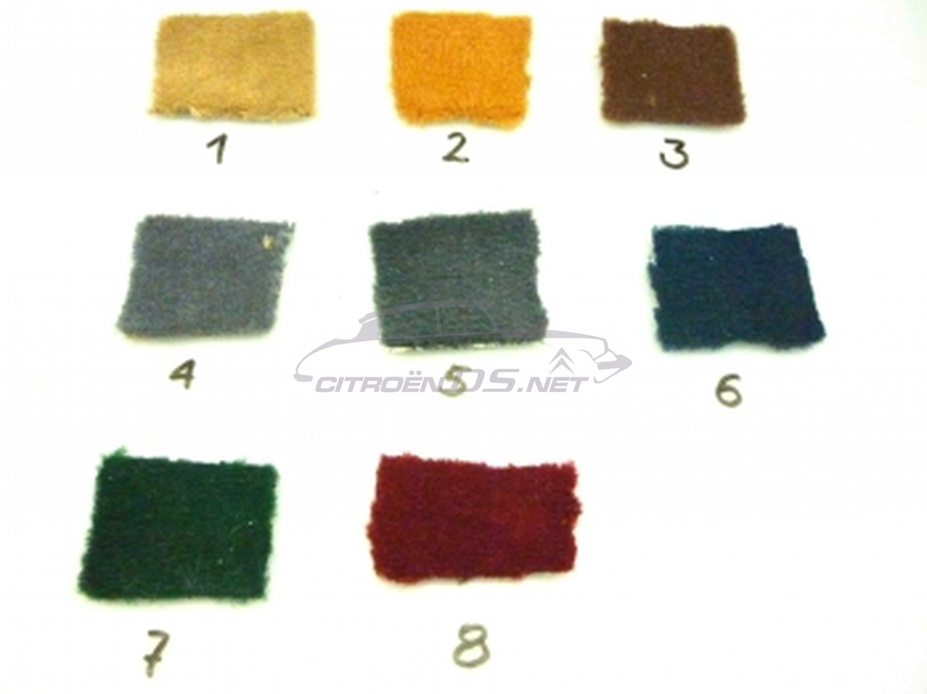 Carpet set Pallas type for Non Pallas, Curry