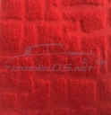Door panels waffle pattern Rhovyline "Corsaire red" (1962-1967), set of 4