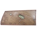 Door panels, set, Pallas, "fauve" leather (two tone brown), Exch.