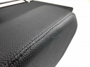 Front centre arm rest, black vinyl