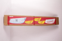 Gradulux sun visor for BREAK rear window, light beige color