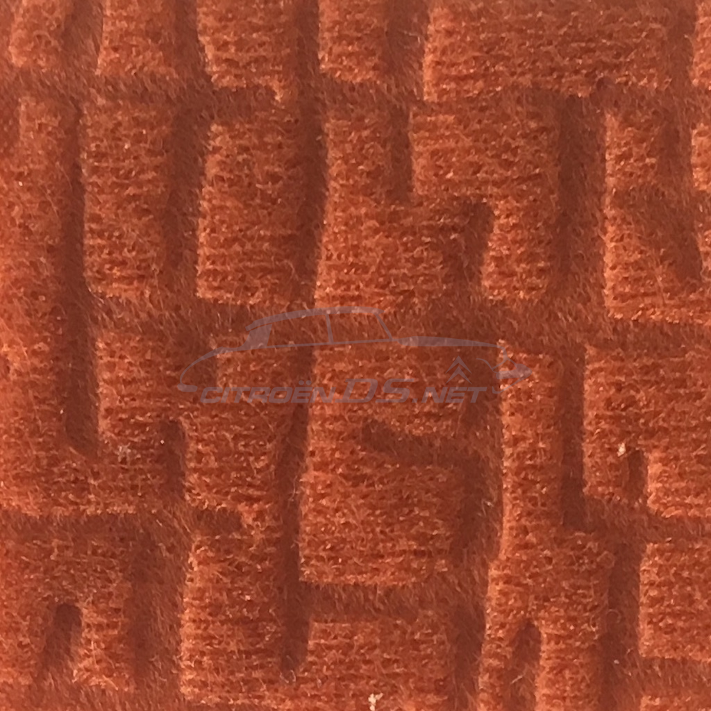 Door panel waffle pattern Rhovyline &quot;rust orange&quot; (1957-1961) set of 4
