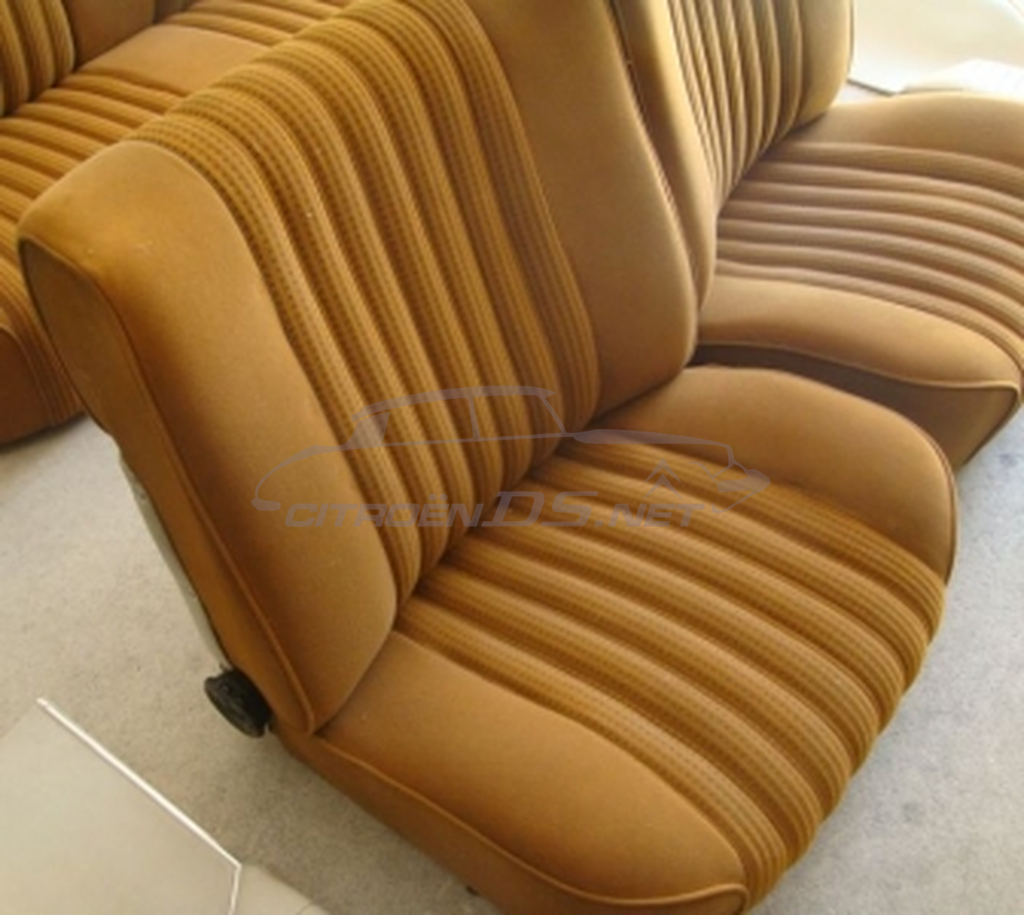 Pallas interior trim, complete, patterned "caramel", 1973-1975