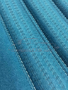 Pallas patterned seat covers, "petrol blue" (1973-1974), set for 1 car