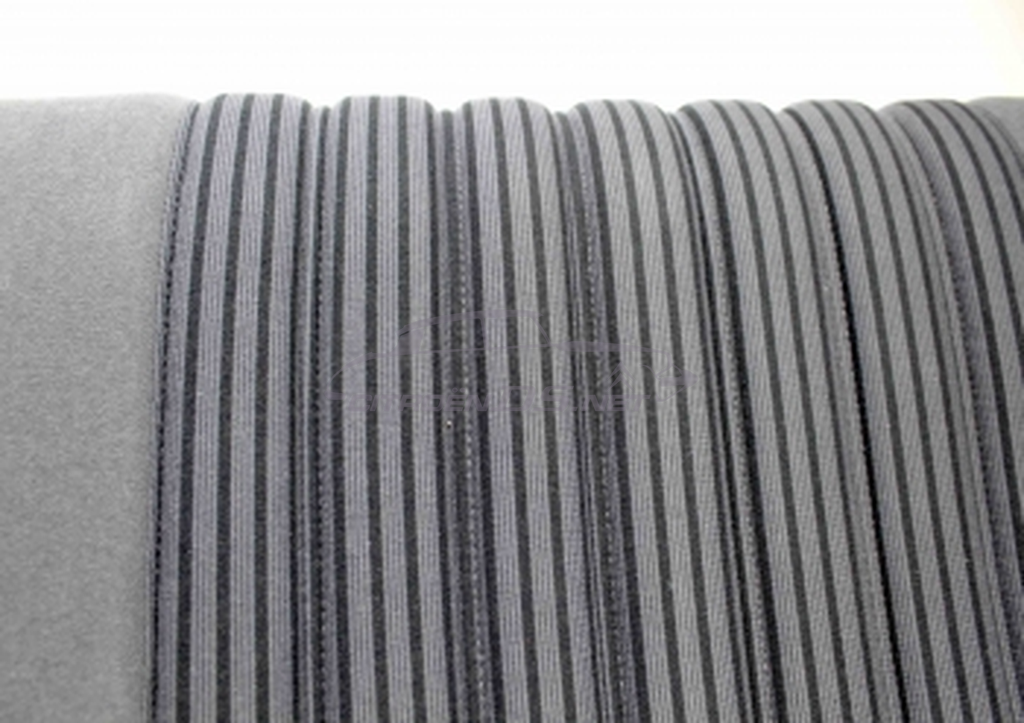 Pallas striped seat covers "grey Phoque" 1970-1972, set for 1 carPhoque", 1970-1972, set for 1 car