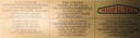 Rectangular air filter maintenance sticker