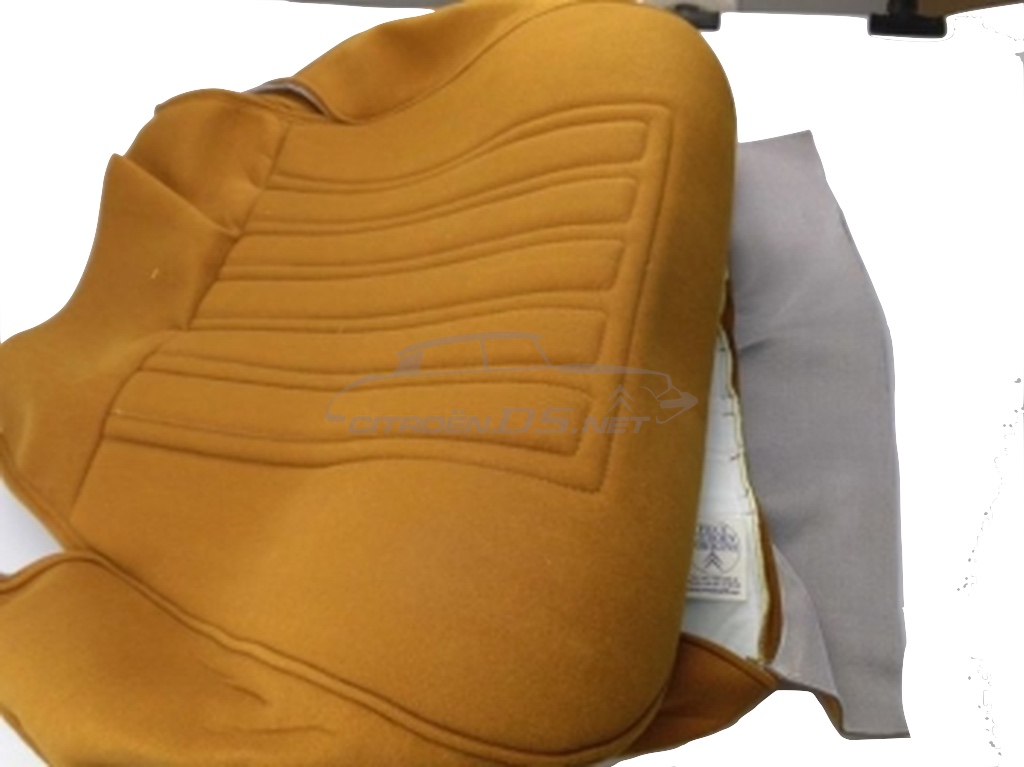 Seat covers ID-DS print pattern 'Caramel' 1973-1975, set front and rear