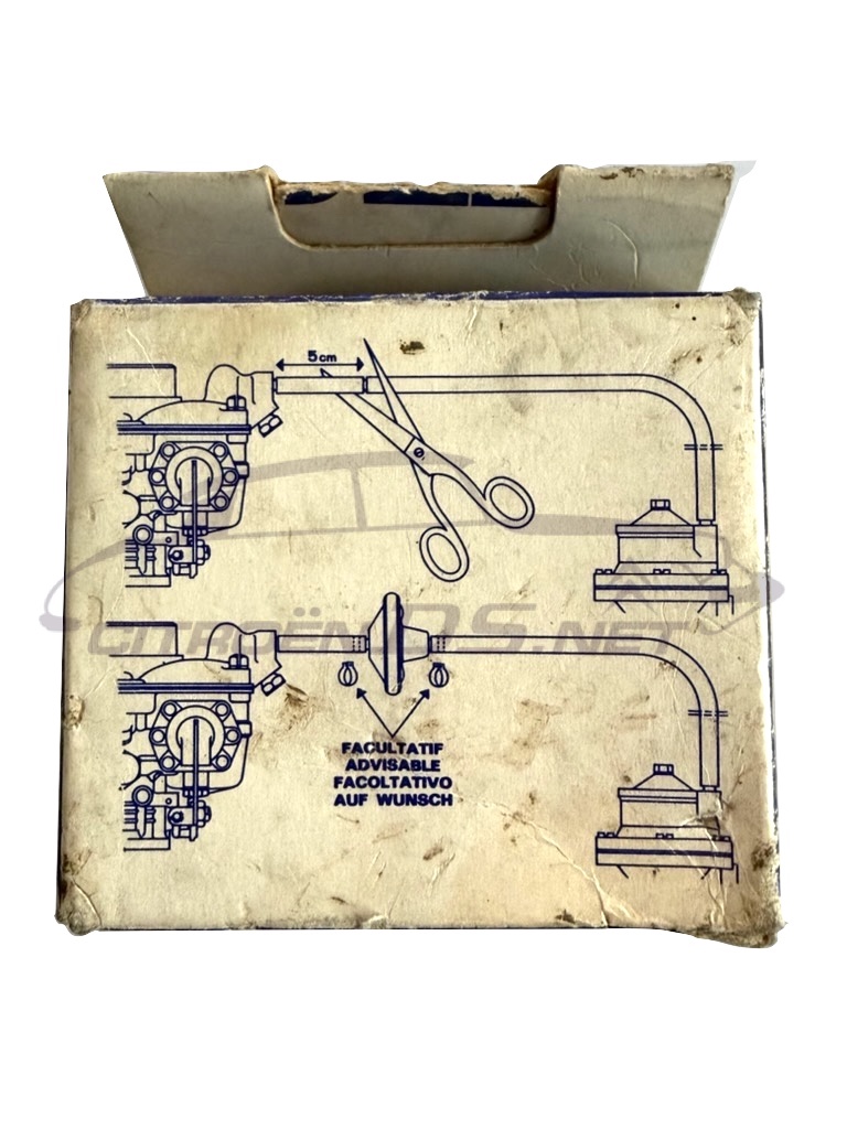 Rückschlagventil / Druckregler für Benzinschlauch vor Vergaser, n.o.s.