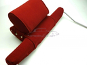 Headrest large model velvet ”Cornaline red”