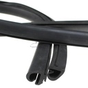 Cabriolet hood window seals, left + right