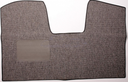 Carpet mat, front, "bouclé", DS, grey