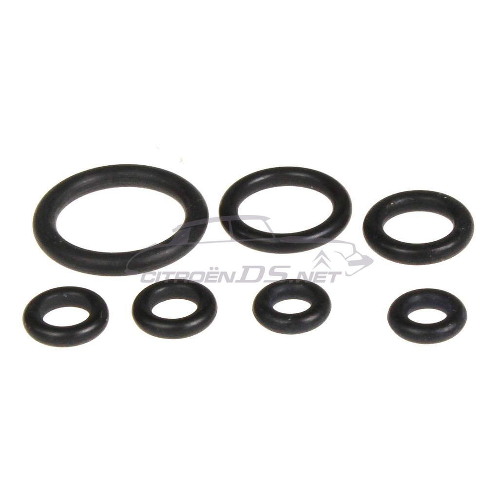 Clutch control rubber seal set (1960-'65)