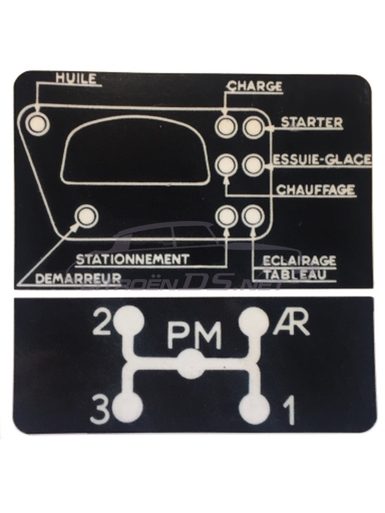 Adhesive on dashboard, HY