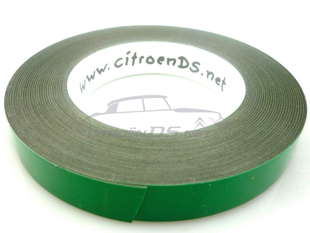 Double sided tape for side mouldings, 19x10mm,