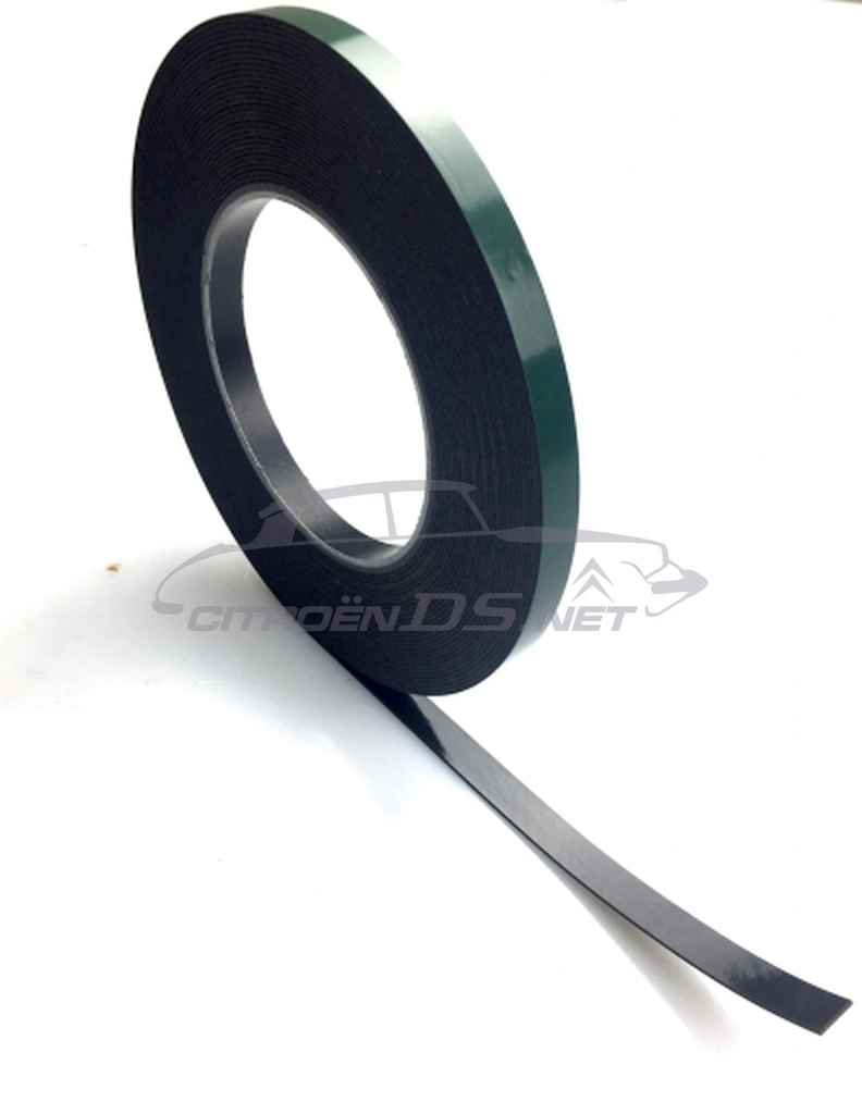 Double sided tape for thin side trims, 9mmx10m