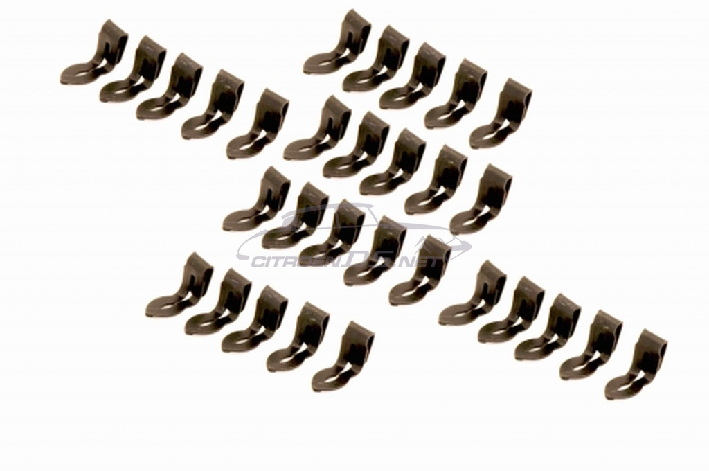 Door trim panel clips, 30 pieces