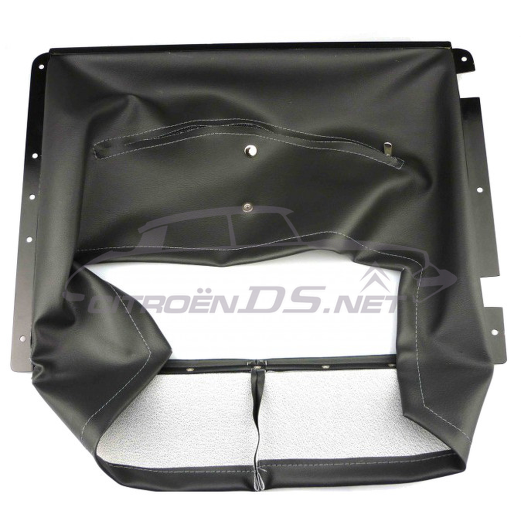 Fabric radiator air duct with zip, black frame, EFi/ DS 23
