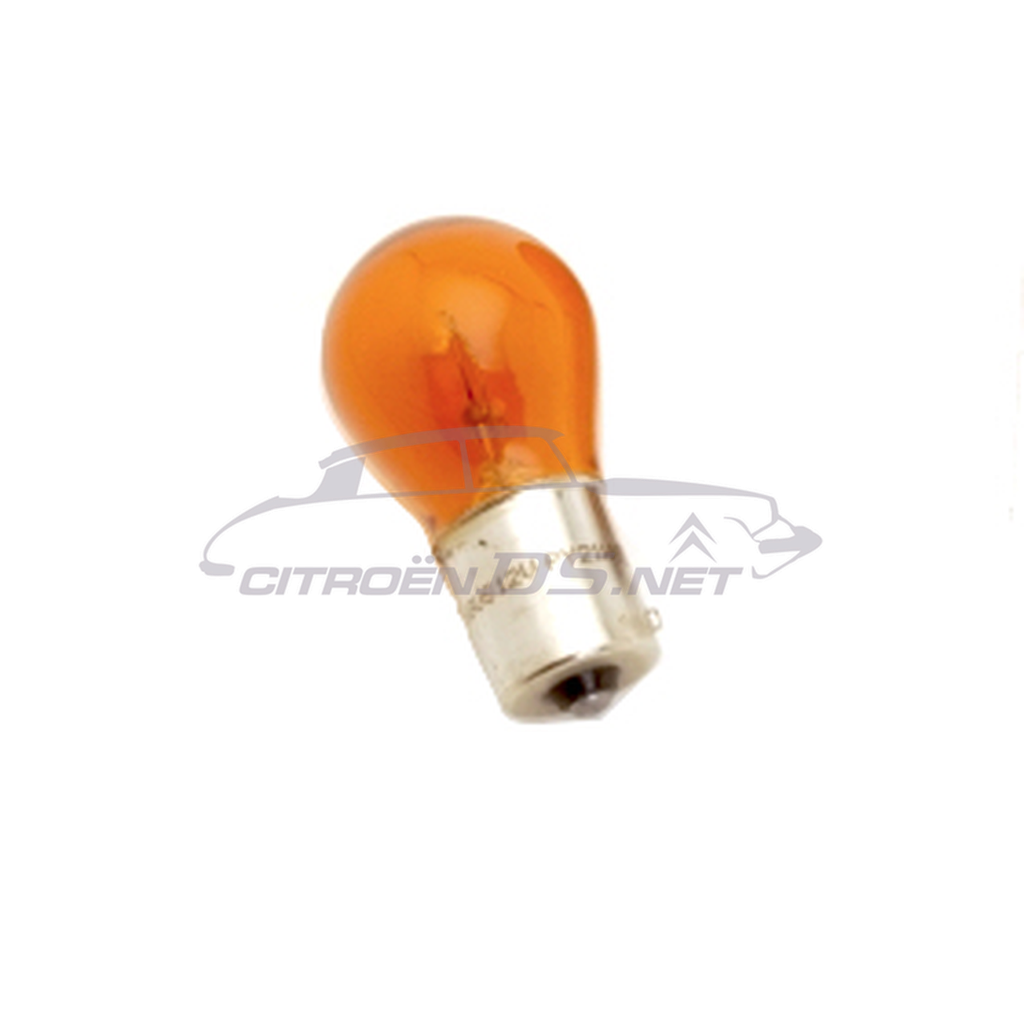 ampoule 12V 21W orange pour clignotant blanc