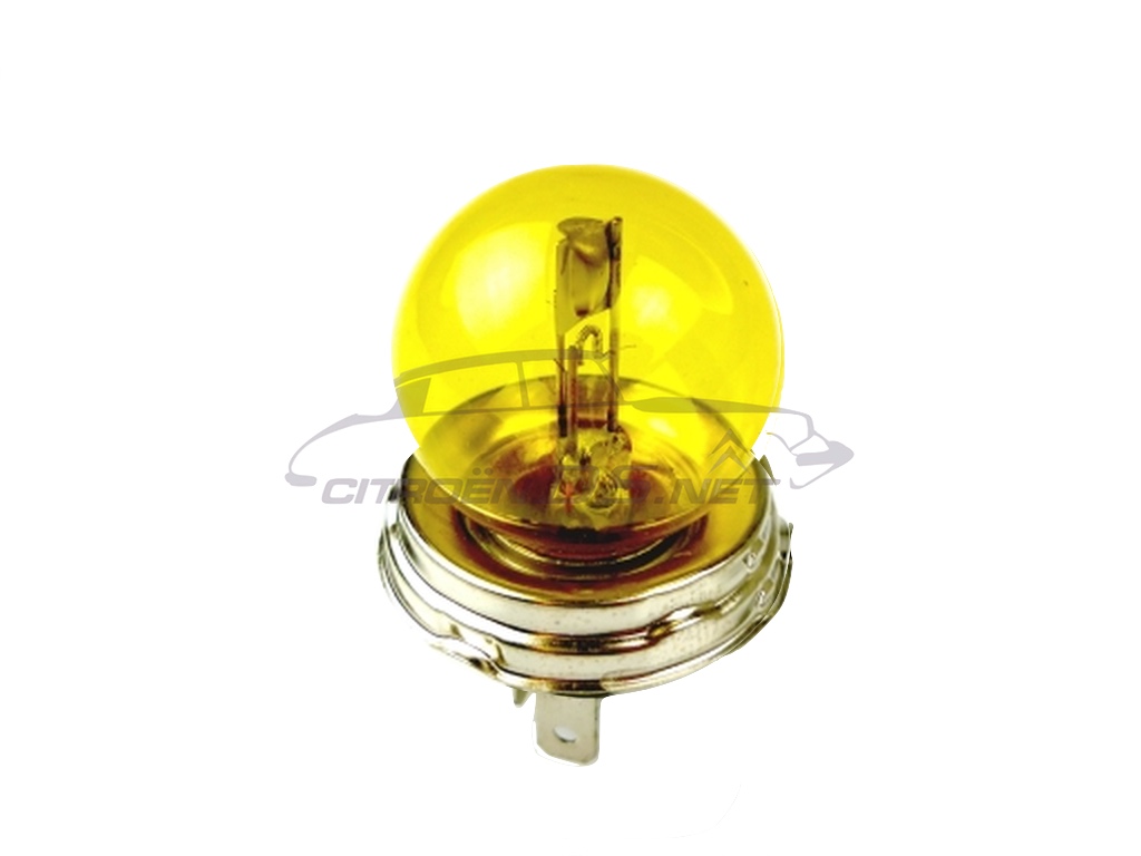 Bilux 12V 45/ 40W lampadina del faro, giallo francese