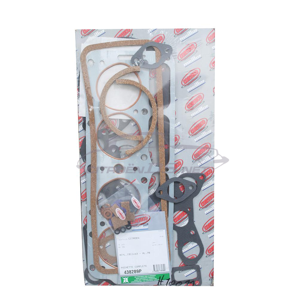 Engine gasket set H ess <-`63.