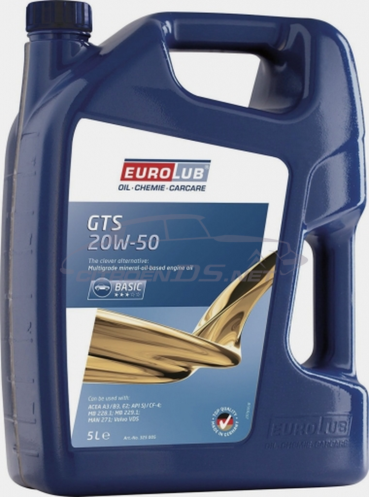 Olio motore 20W50 , 5 litri