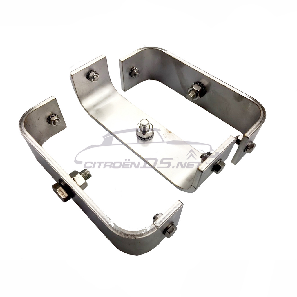 Fixation bracket stainless for rear bumper, Break, set of 3