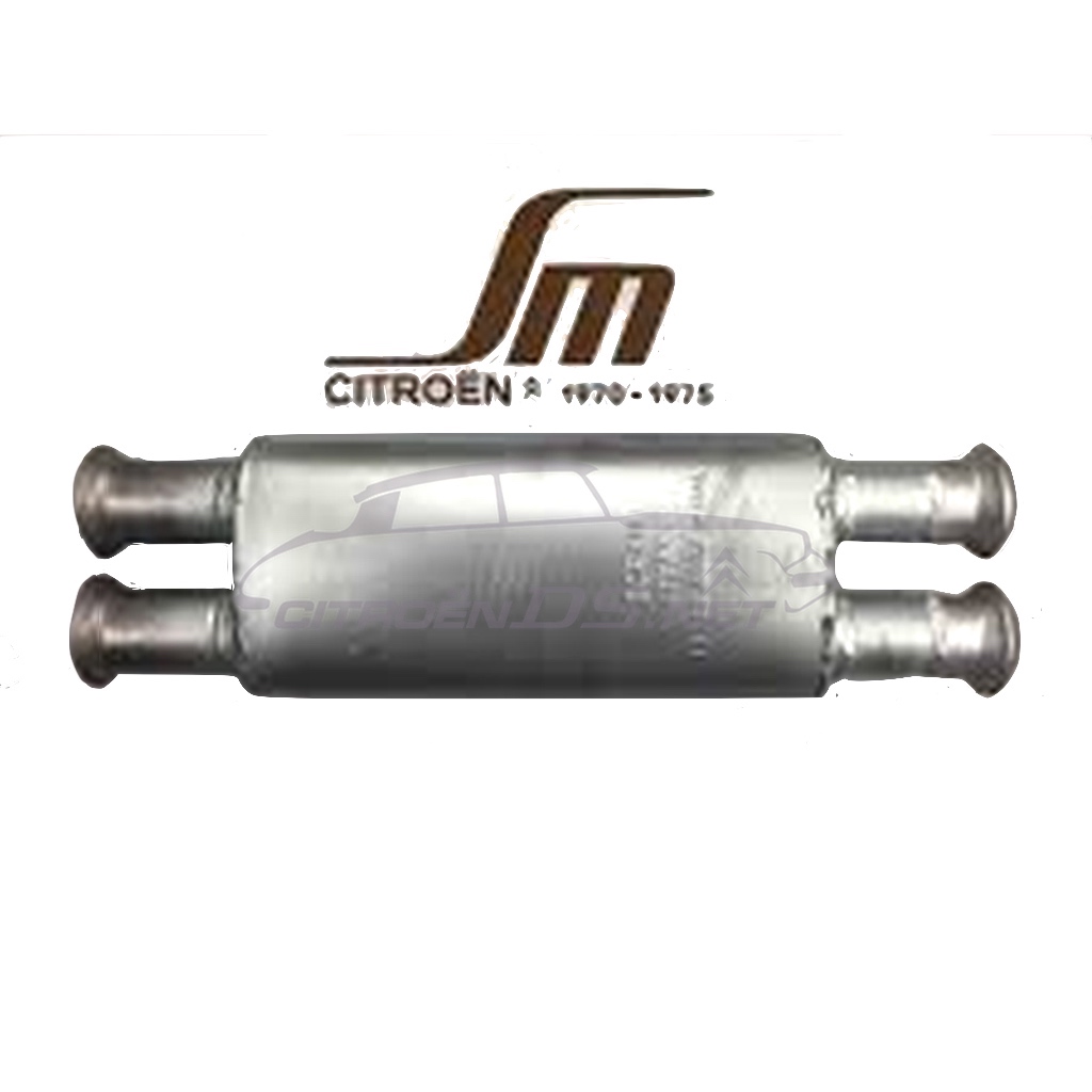 Front exhaust silencer for Citroën SM
