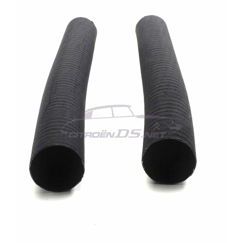 Fresh air tubes, front wings, pair, 1963-1967, d=103mm, l=880mm