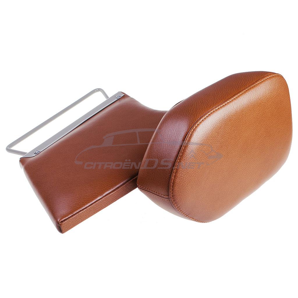 Front centre arm rest, original type "Fauve" leather.