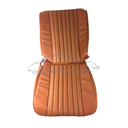 Front seat cover leatherette/ skai brown "Targa fawn" (1969-'71), for 1 seat