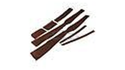 [717776/Havanne] Grip straps + B-pillar cover + heater hose cover, set (Dark brown leather &quot;Havanne / Tabac&quot;)
