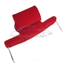 Headrest large model velvet &quot;Corsaire red&quot;